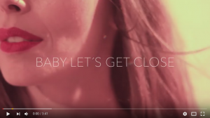 Videoclip: ‘BABY LET’S GET CLOSE’ de Joana Machado