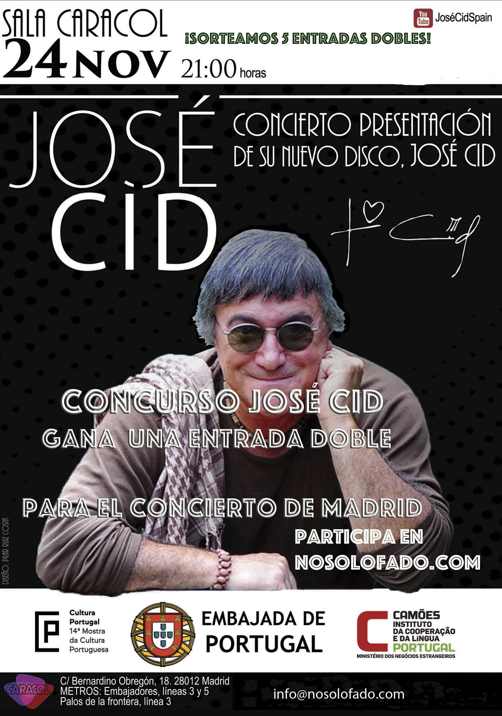 Concurso José Cid en nosolofado.com