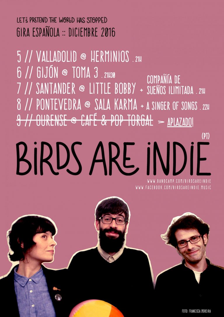 Concierto de Birds are indie en Santander