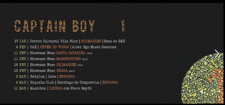 Concierto de Captain Boy en Santiago