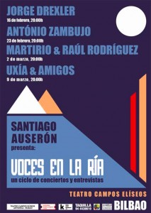 Concierto de António Zambujo en Bilbao