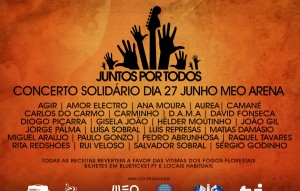 Músicos Portugueses concierto solidario