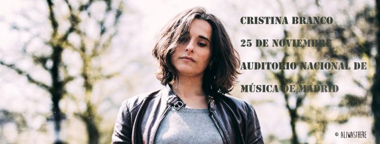 Cristina Branco en el Auditorio Nacional de Música de Madrid