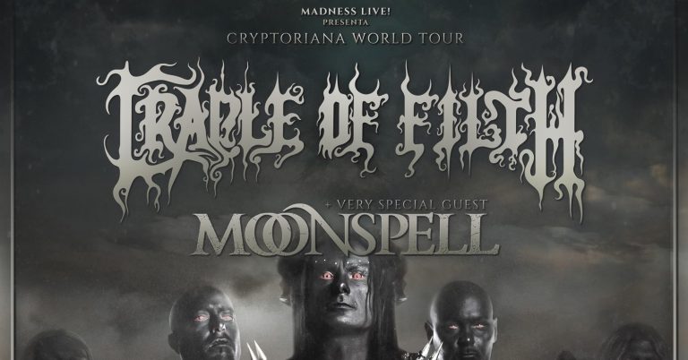 Moonspell en Madrid Moonspell en Barcelona