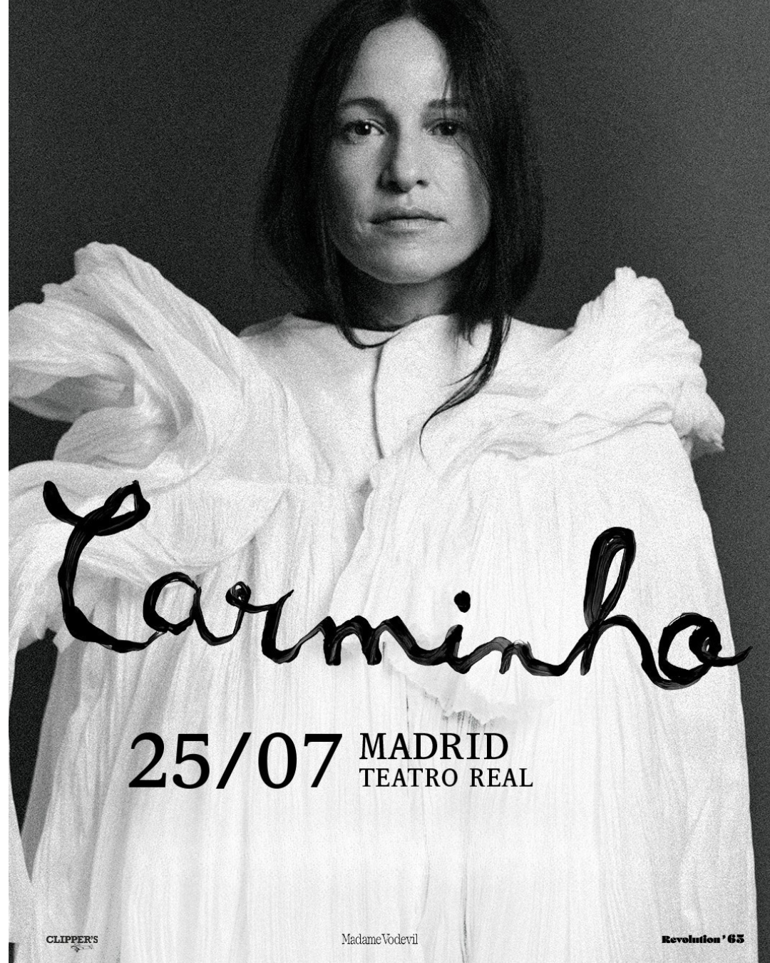 Carminho, cantante de fado portuguesa, actuará en el Teatro Real de Madrid el 25 de julio de 2026
